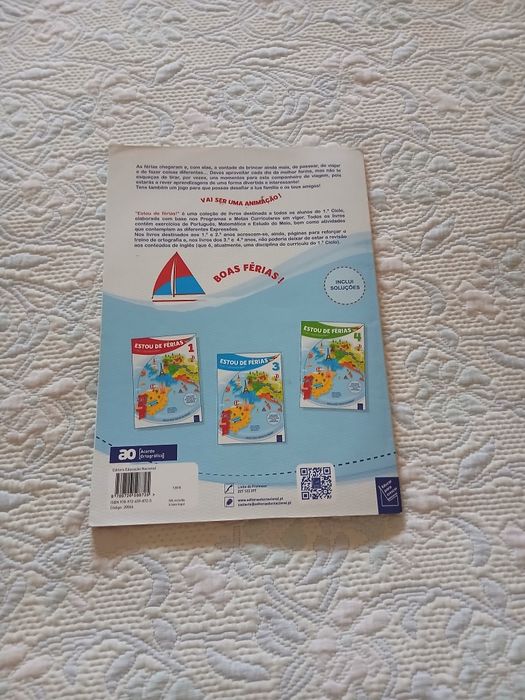 Livro Estou de Férias 2 - 2.º Ano (1.º Ciclo) - Educação Nacional
