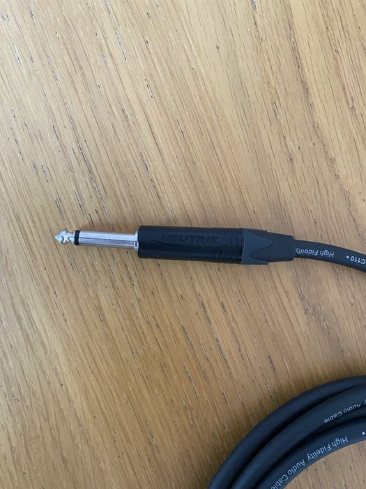 Cabo de instrumento alta fidelidade Klotz / Neutrik (3m)