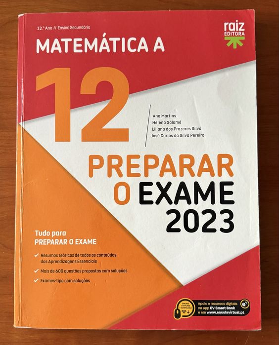 Prepar o exame 2023 Matematica A 12 ano