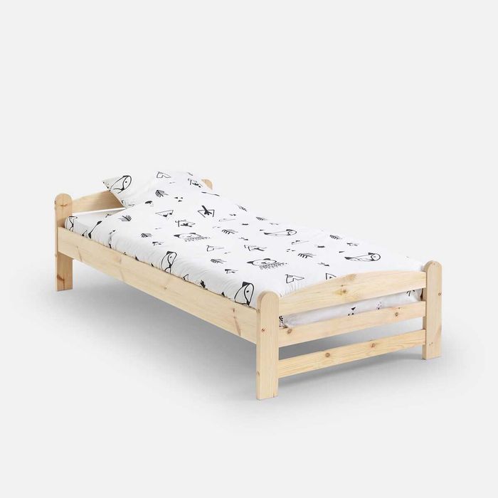 Cama em pinho maciço, com estrado - LA REDOUTE
