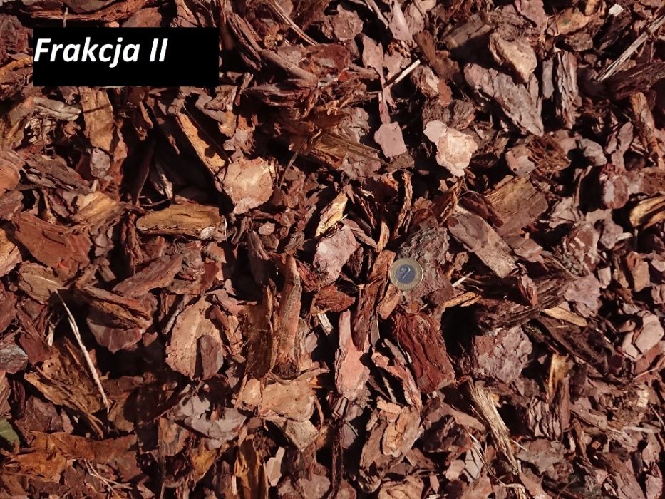 Kora Sosnowa Paleta 36x80L Frakcja III (Gruba) Kor-Pak