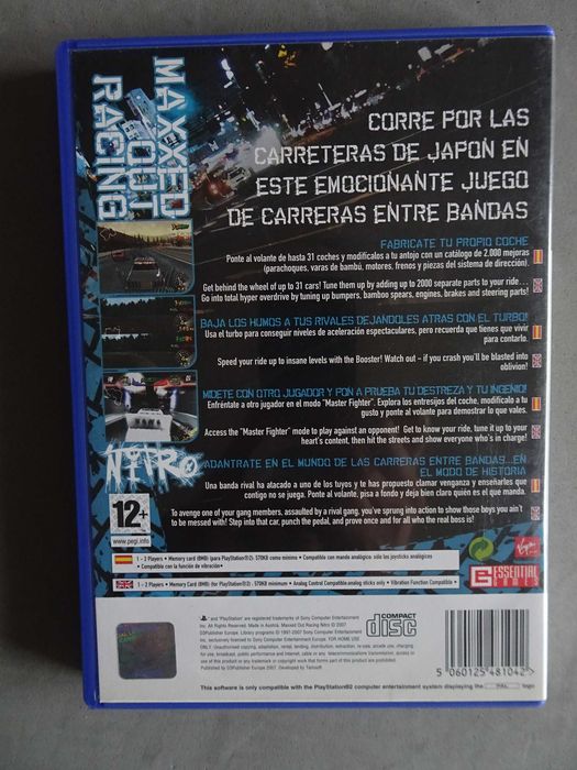 Jogo Playstation 2 PS2 - Maxxed Out Racing Nitro