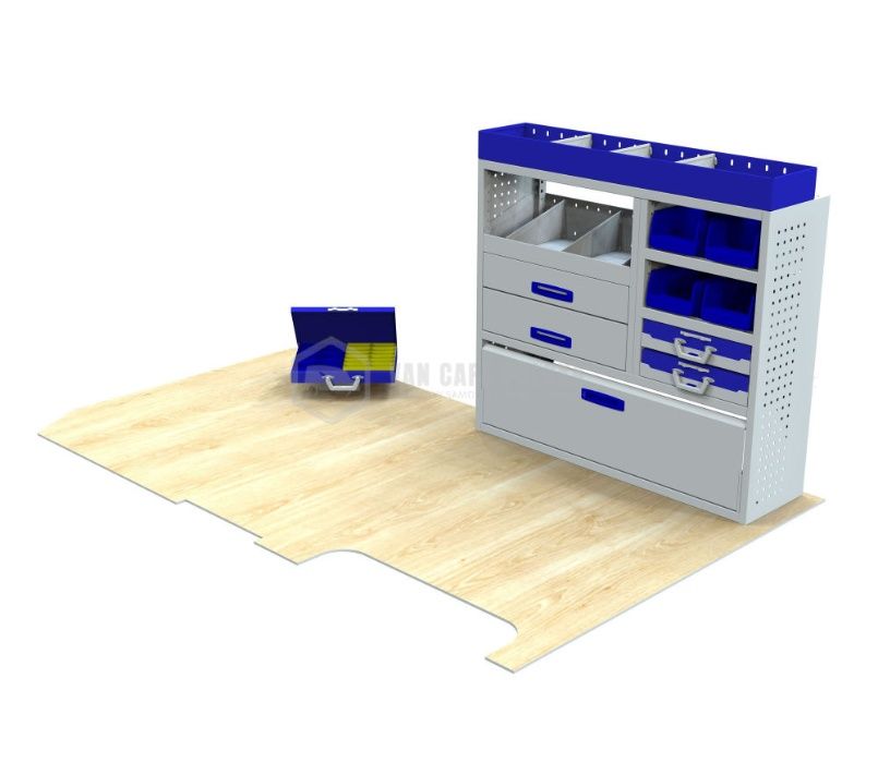 Zabudowa warsztatowa do busa komplet