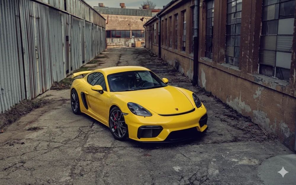 Porsche 718 Cayman 718 Cayman GT4 Clubsport z Porsche Approved / Manual / PL salon