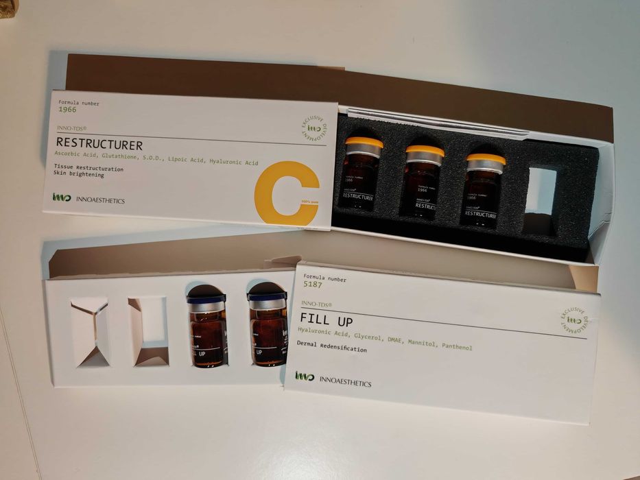 Ampolas de mesoterapia/microagulhamento