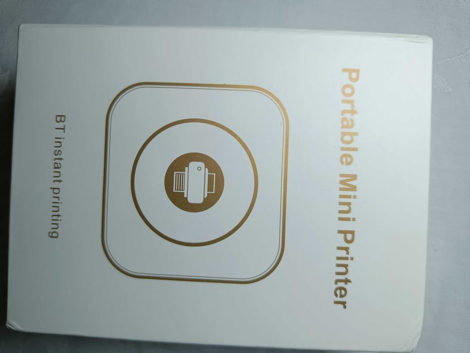 Портативний термопринтер Mini  міні принтер для смартфона з Bluetooth,