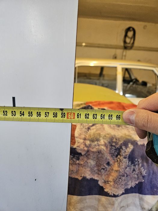 Nowy blat kuchenny 167x60x3,9 cm – biały | PFLEIDERER Duropal