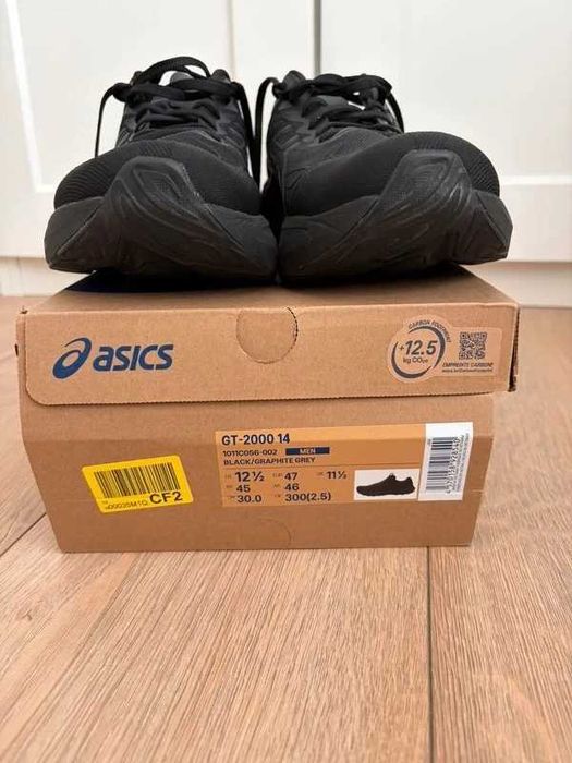Asics GT-2000 14 BLACK Men / rozm. 47