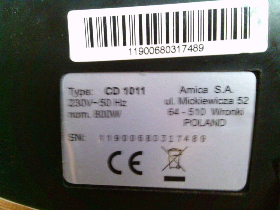 Ekspres do kawy Amica Espris+ gratis