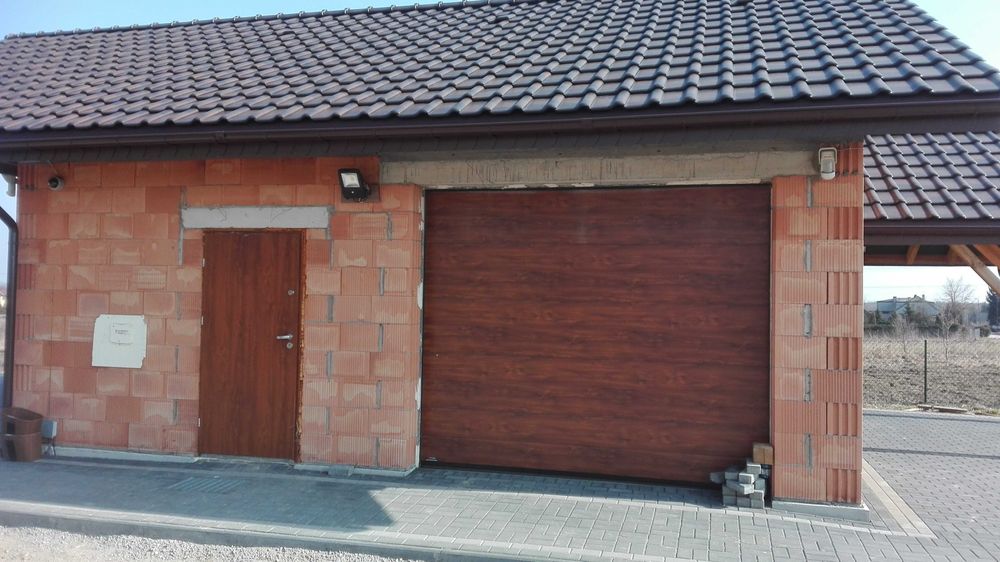 Brama segmentowa garażowa z napędem Nowa na wymiar