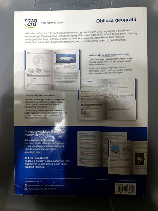 Oblicza geografii Maturalne karty pracy 1