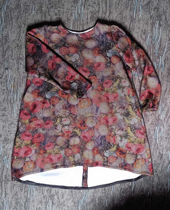 Luźna oryginalna sukienka / tunika r. 36/38