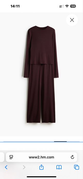 Новий домашній костюм H&M.  XS