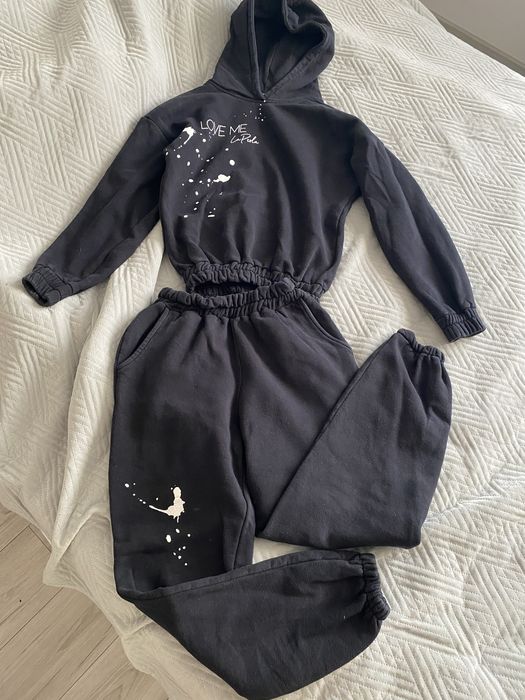 Czarny dres La Perla r.36 i zloty dres magmac
