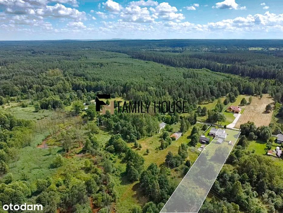 Dom 83m² z linią brzegową, gmina Bliżyn