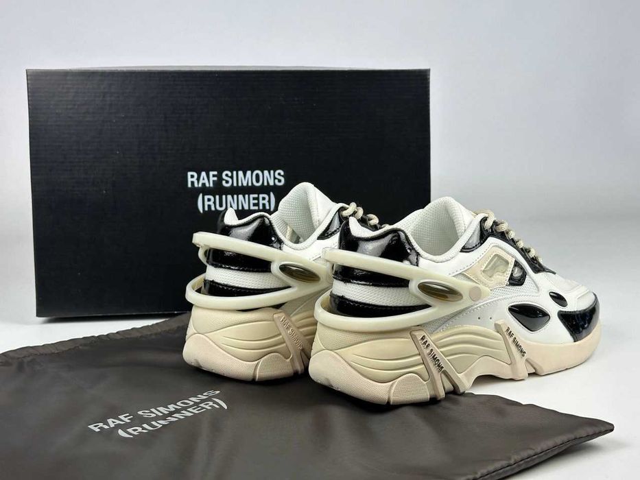 Кросівки Adidas Raf Simons Cylon - 21 White/Black premium