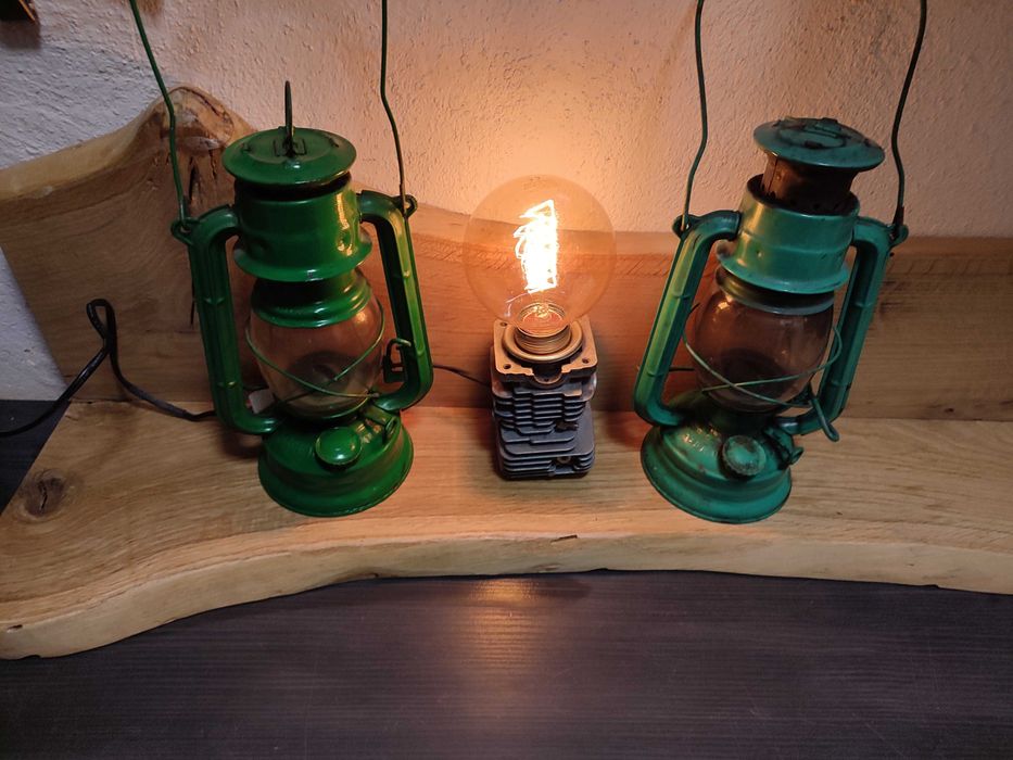 Lampa naftowa stara Retro