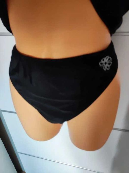 czarne Takini z majtkami r 46 plus size