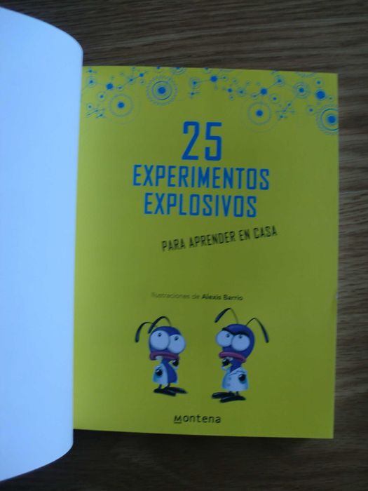 25 experimentos explosivos para aprender en casa
