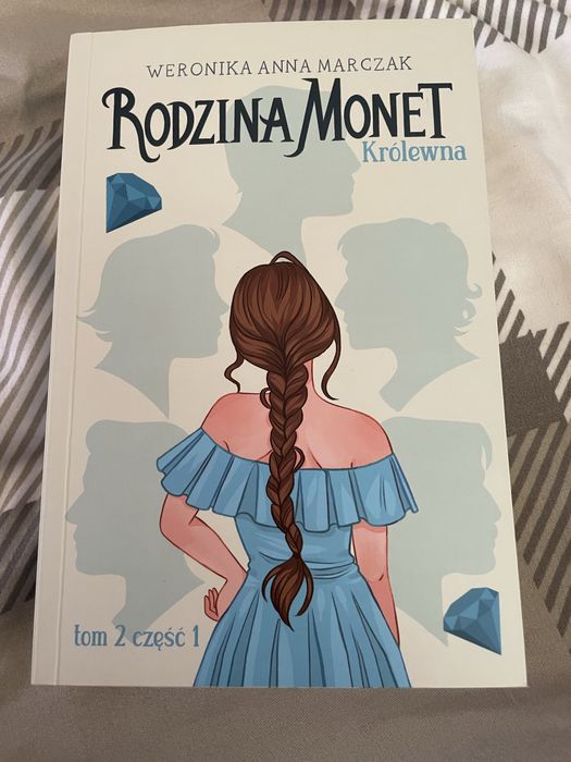 Oddaję książkę "Rodzina Monet- królewna" część pierwsza