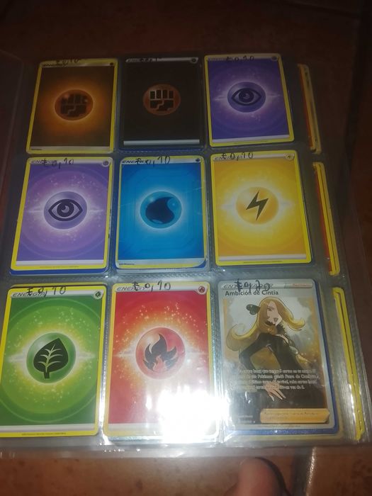 Vender cartas de Pokémon