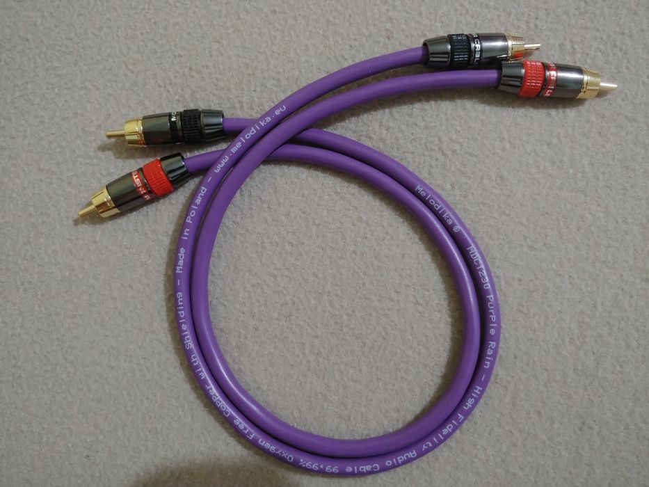 Melodika Interkonekt MDC1230 2x RCA 0.5m