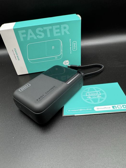 портативний зарядний пристрій INIU P63-E1 100W 25000mAh.