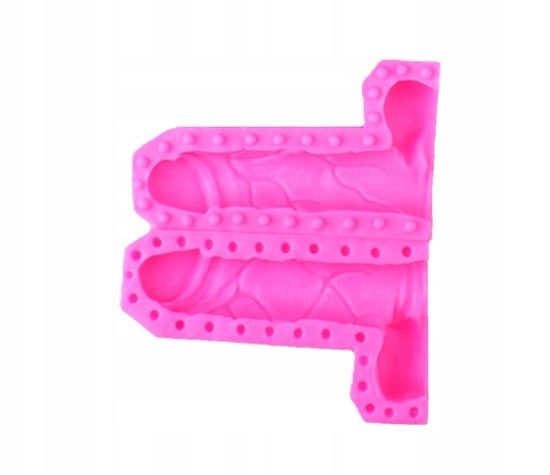 forma silikonowa do gipsu, wosku, świec członek