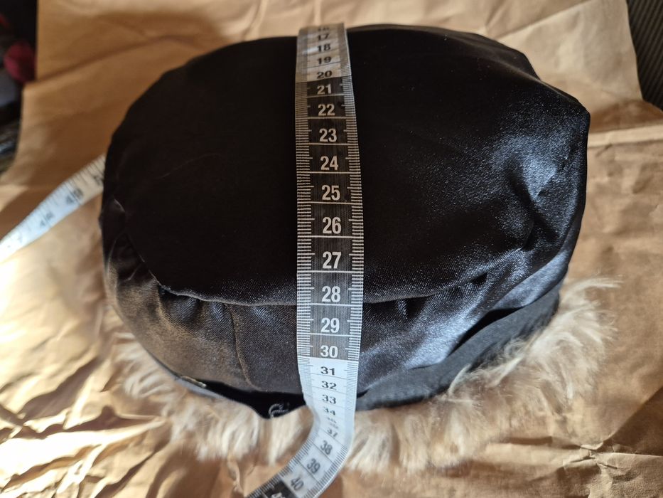 Czapka Toczek futro być może z królika 59-60/9-10/18cm opis