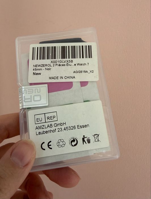 Захисний чохол бампер 2 штуки Apple Watch 7