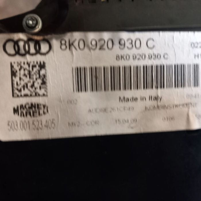 Quadrante audi a4 b8 8k0920930C