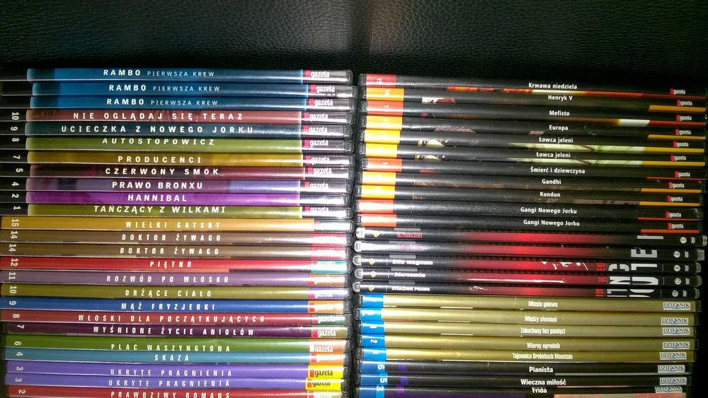 Filmy na dvd różne kolekcje nie wysyłam