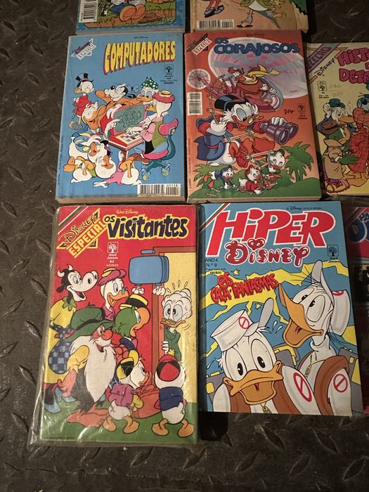 Livros antigos de banda desenhada