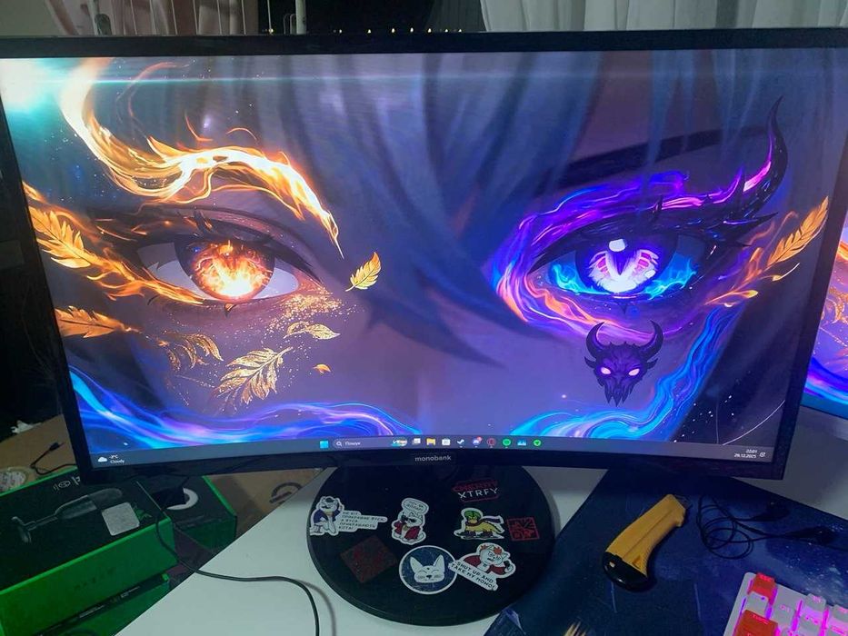 Монітор samsung c27f390 27 дюймів  Full HD (1920x1080)