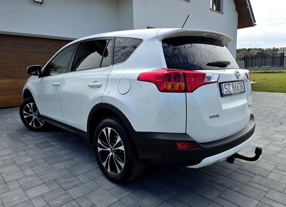 Toyota RAV4 2.0 z LPG 4x4 Krajowy Biała perła! STAN IDEALNY.