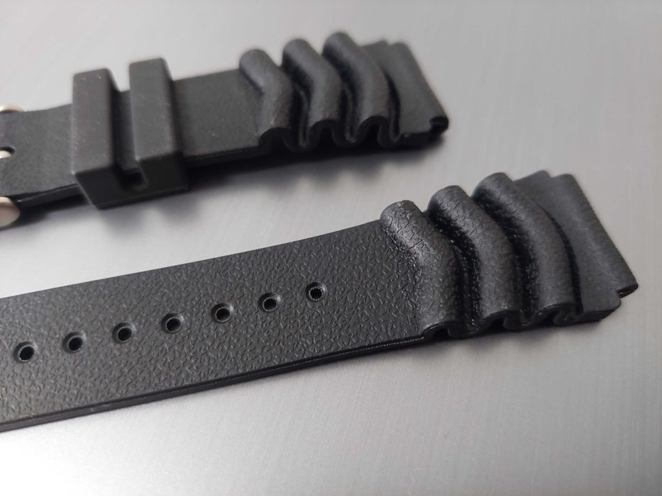 Bracelete borracha para relógio 22mm Novo