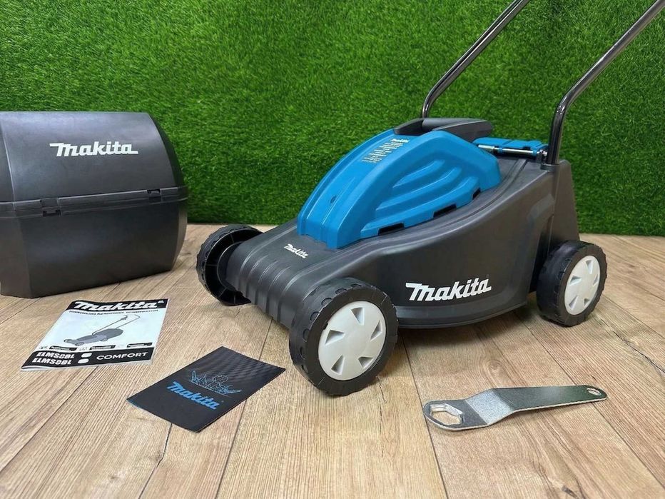 Газонокосилка Makita ‼️ електрична газонокосарка для газону ‼️ електрокосарка садова газонокосарка електрична косарка для трави електро