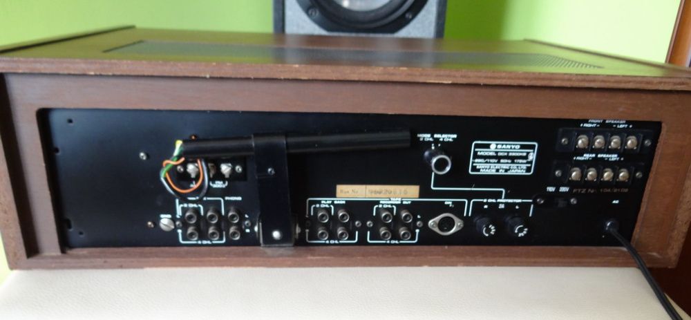 Sanyo DCX-3300KB, vintage, Japan, 4chanel, quadro