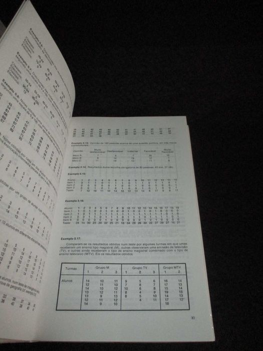 Livros Conceitos e Métodos da Estatística Louis D'Hainaut 2 Volumes