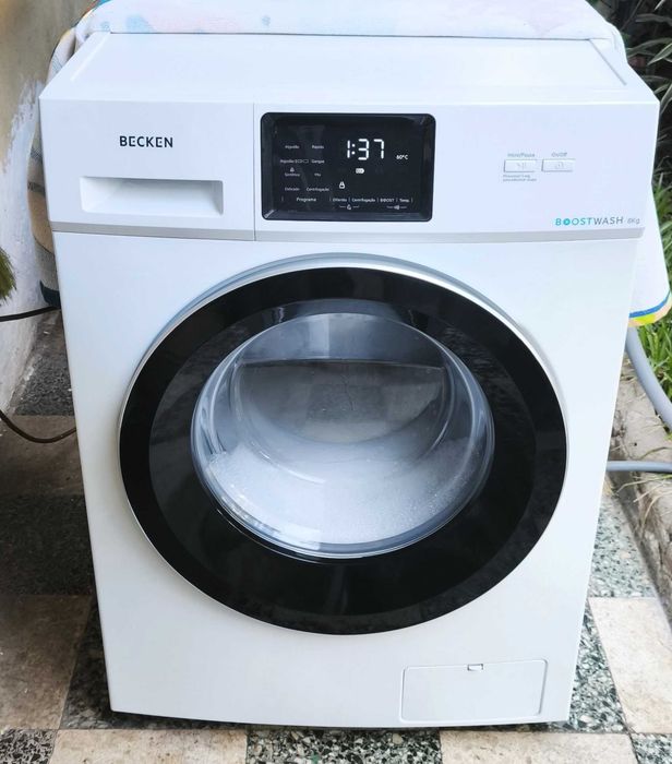Máquina de lavar roupa Becken A+ (entrega)