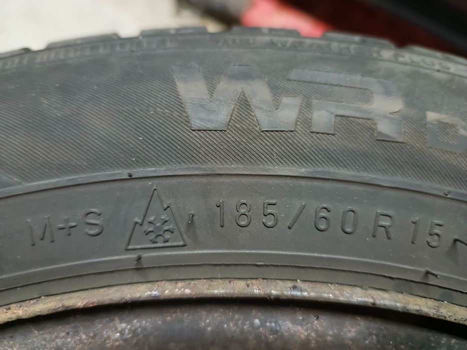 Koła zimowe skoda Rapid, VW 5x100 185/60R15