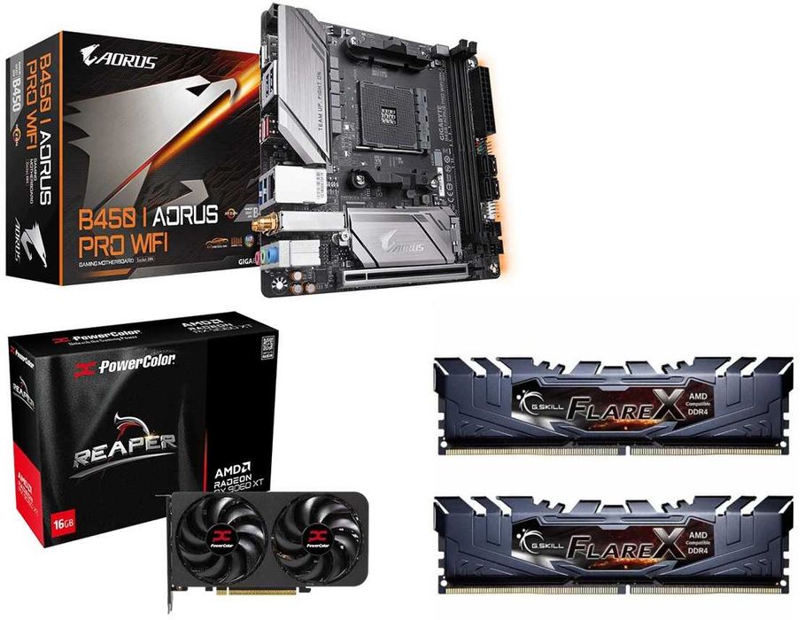 ПК по компонентам 5700X | RX 9600XT 16GB | 32GB DDR4 | NV3 2Tb SSD