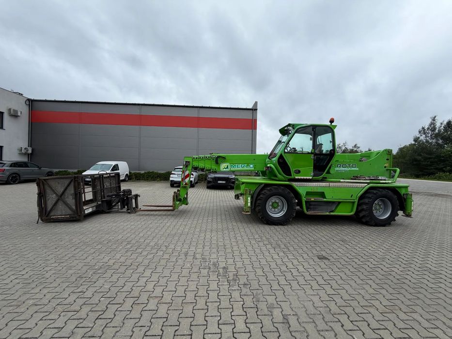 Merlo 40.26 ROTO  + kosz Ładowarkoa teleskopowa obrotowa