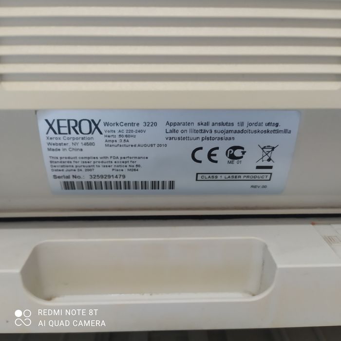 БФП Xerox WorkCentre 3220