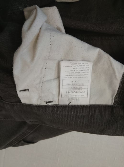 Коричневі джинси від світового бренду Carhartt