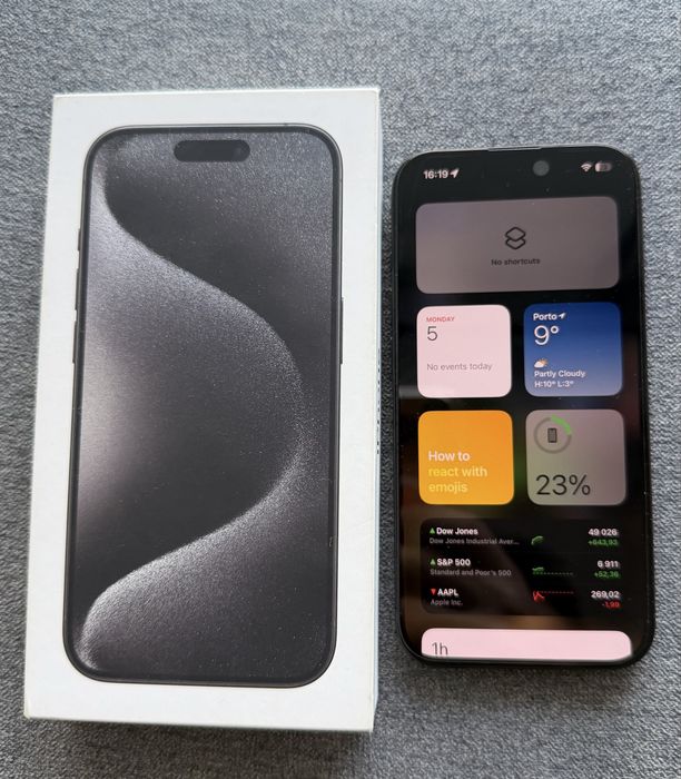 iPhone 15 Pro 512 GB - Titânio Preto