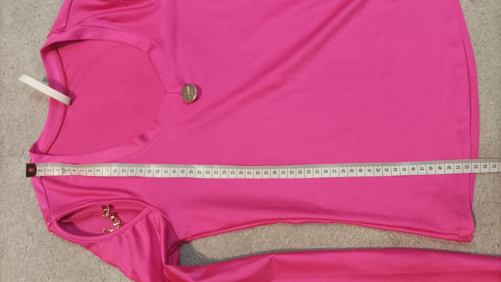 Różowa bluzka La Monne  lycra