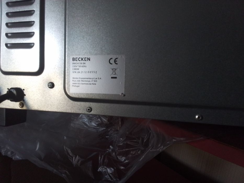 Forno eléctrico 20L Becken