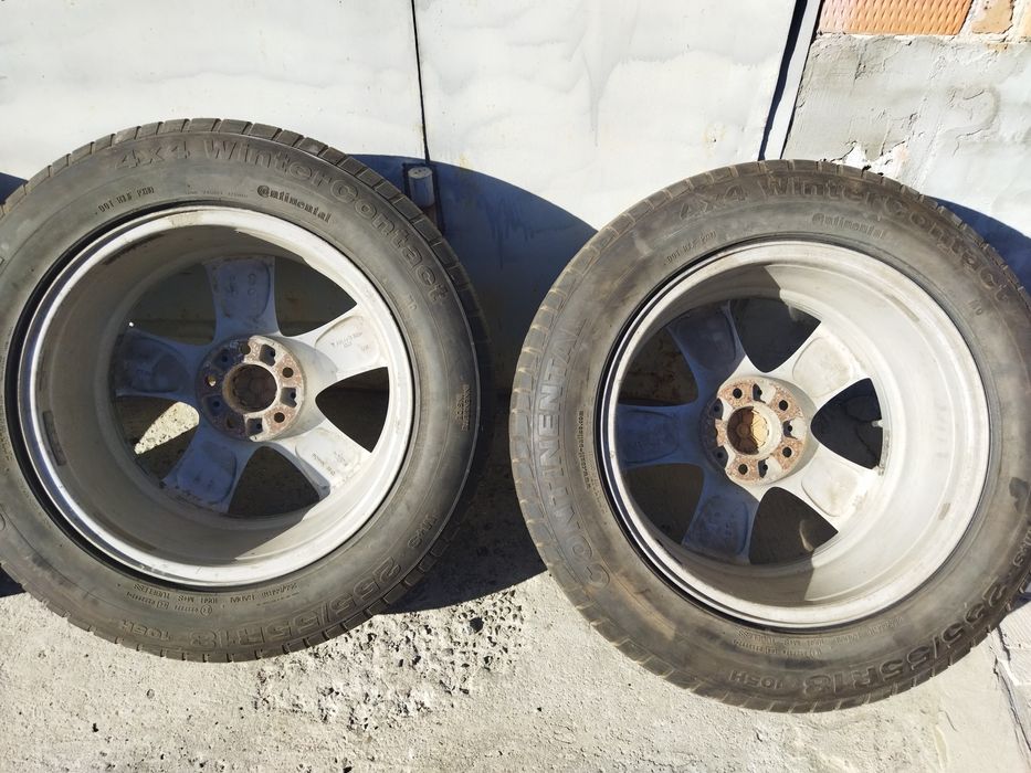 Диски (зимові колеса) 255/55r18 на бмв х5  е53-е70