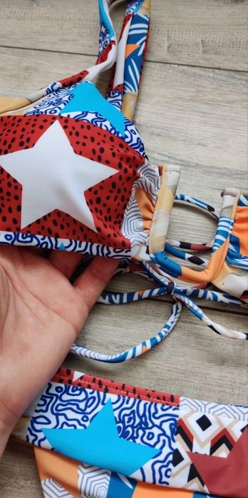 НОВЫЙ! Купальник S пуш ап